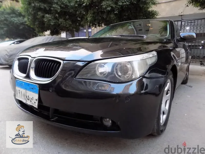 بي ام دبليو 520 موديل 2005 أوتوماتيك فابريكة بالكامل