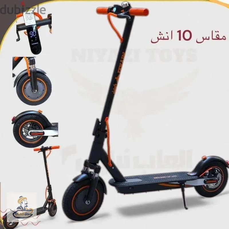 سكوتر كهربائي 10 إنش موديل 2026 – 36V بتطبيق موبايل