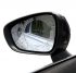 Car Rearview Mirror Waterproof Membrane Anti-fog Anti-Glare Film Sticker Rain Shield Replacement Accessories Dia 9.5cm