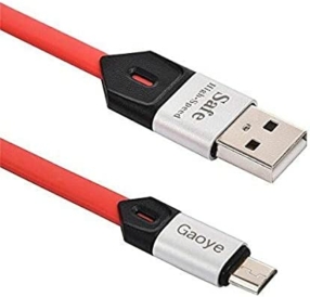 Type C wide charging cable (USB) supports fast charging and data transfer 2 meters flexible against cutting compatible with Huawei Samsung Galaxy mobile